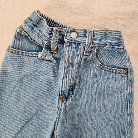 Vintage Gitano Wide Leg Jeans 5t - Picture 4 of 8